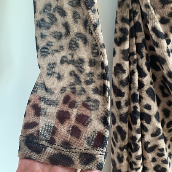 Mango Claude / Leopard print bodycon dress - Picture 14 of 17